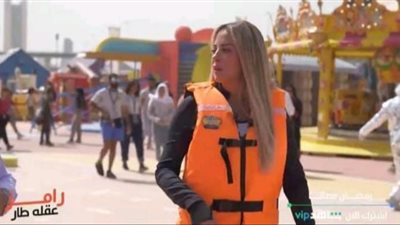 أول تعليق من ريم مصطفى بعد ظهورها في برنامج ”رامز عقله طار”: فرحانين فيا