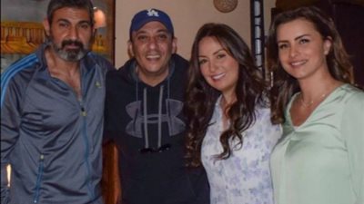 شاهد.. أحدث ظهور لـ نرمين الفقي برفقة ياسر جلال ونور من كواليس ”ضل راجل”