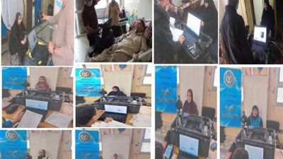 مأموريات من قطاع الأحوال المدنية لإستخراج وتجديد بطاقات الرقم القومى