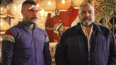 محمد إمام: ”بيومي فؤاد عامل عظمة في النمر وسعدت بالتعاون معه”