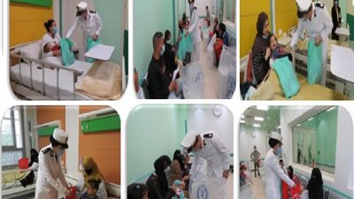 الداخلية تُشارك الأطفال المرضى بالمستشفيات الإحتفال بشهر رمضان المبارك