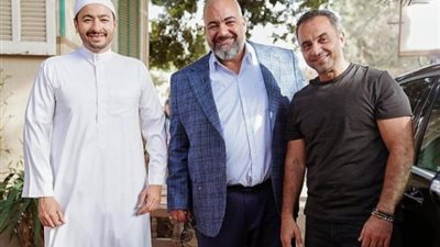 حمادة هلال يشكر بيومي فؤاد بعد مشاركته كضيف شرف في مسلسل ”المداح”
