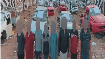 تفاصيل ضبط تشكيل عصابى لسرقة السيارات وتقطيعها بالدقهلية