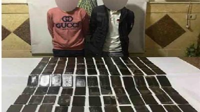 تفاصيل ضبط 100 طربة حشيش بحوزة عنصريين إجراميين بالبحيرة