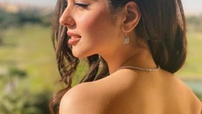 مايان السيد بإطلالة ملائكية من كواليس مسلسل ”حرب أهلية ”