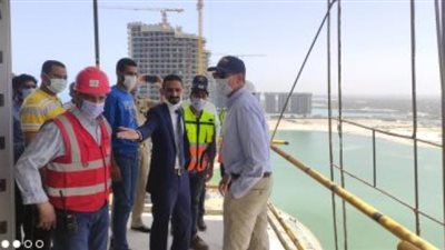 السفير الألمانى يتفقد مشروعات مدينة العلمين الجديدة