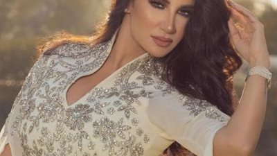 ديانا حداد بإطلالة مثيرة فى أحدث ظهور لها