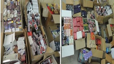 ضبط 34 ألف عبوة أدوية ومنشطات مجهولة المصدر داخل مخزن بالإسكندرية