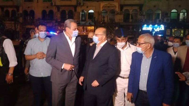 محافظ ومدير أمن