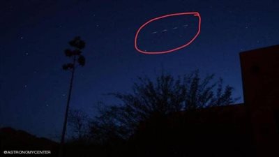 عاجل .. صور ترصد تحطم الصاروخ الصيني التائه