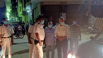 الهجان يتابع  تنفيذ قرارات فتح وغلق المحال والمقاهي لمواجهة تداعيات كورونا