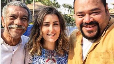 عائشة بن أحمد تودع ديكور مسلسل ”لعبة نيوتن” بعد انتهاء التصوير