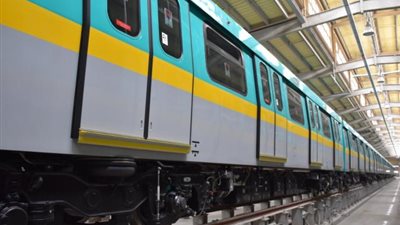 وصول القطار المكيف التاسع للخط الثالث للمترو إلى ميناء الإسكندرية