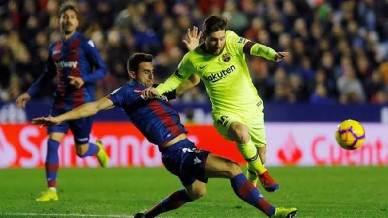 برشلونة وليفانتي