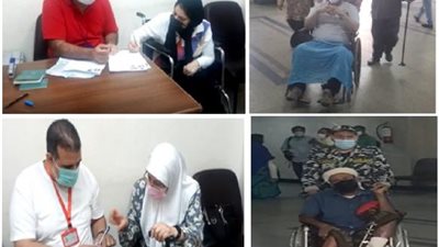 بالصور .. الجوازات تسهل إجراءاتها لكبار السن والمرضى للحصول على الخدمات الشرطية