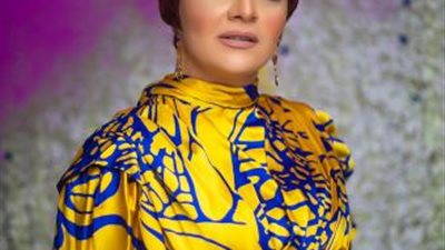 بعد نجاحها فى ”الطاووس” و”موسى”.. هبة عبد الغنى تتألق بفستان جذاب من تصميم ”هبة إدريس”