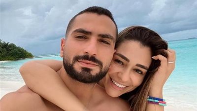 راندا رياض تغازل زوجها عبر ”انستجرام” : أحبك شرنوبى