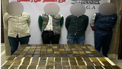 مكافحة المخدرات توجه ضربة موجعة لتجار السموم فى عيد الفطر المبارك