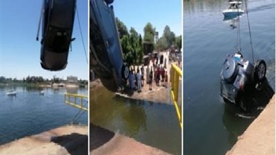 شرطة البيئة والمسطحات تنقذ 3 أشخاص عقب سقوط سيارتهم بنهر النيل بالأقصر