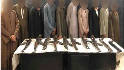 الأجهزة الأمنية بأسيوط تنجح فى ضبط 10 أشخاص وبحوزتهم أسلحة نارية