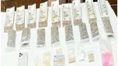 سقوط عنصر إجرامى بالقاهرة وبحوزته كمية من المواد والأقراص المخدرة