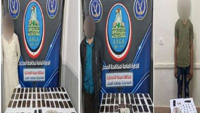 بالصور .. مكافحة المخدرات تلاحق تجار السموم فى جميع المحافظات