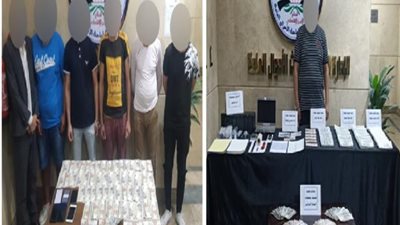 بالصور .. الداخلية تواصل مكافحة جرائم تقليد العملات المالية