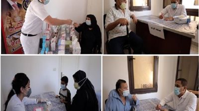 وزارة الداخلية توجه قافلة طبية لمنطقة روضة السيدة زينب بالقاهرة