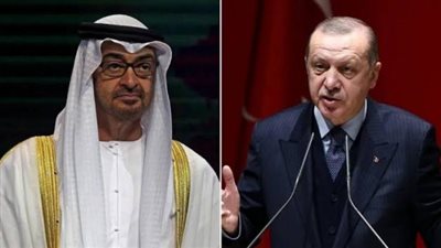 ماذا دار في الاتصال الهاتفي بين أردوغان ومحمد بن زايد؟