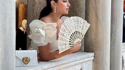 درة تخضع لجلسة تصوير برفقة زوجها عبر ”انستجرام”