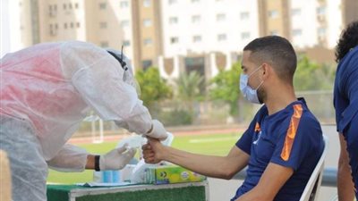 سلبية مسحة كورونا الثالثة لجميع لاعبي  المقاصة