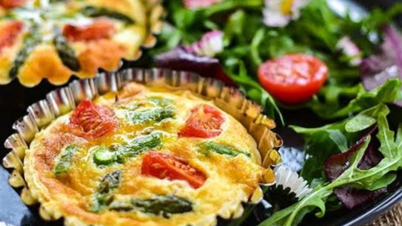 تارت الطماطم بالموتزاريلا