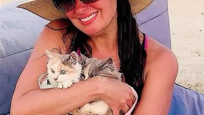 نرمين الفقى بإطلالة صيفية ناعمة فى أحدث ظهور لها