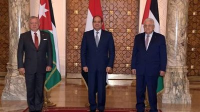 التفاصيل الكاملة لمباحثات القمة المصرية الفلسطينية الأردنية