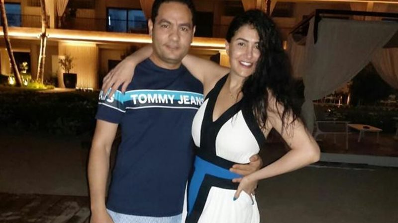 غادة عبد الرازق وزوجها