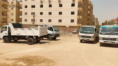 بعد رفع 3380 طن ..تعرف علي بؤر القمامة والمخلفات بالجيزة