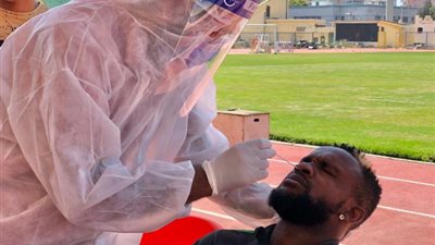 لاعبو المصري يخضعون للمسحة الطبية الرابعة