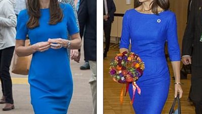 تطابق كبير في إطلالات كيت ميدلتون والأميرة الدنماركية ماري.. من الأجمل؟