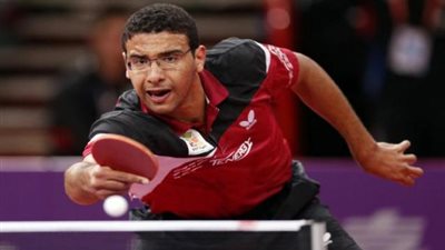 عمر عصر يتأهل لنهائى البطولة الأفريقية لتنس الطاولة