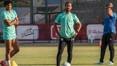 فقرة للتصويب على المرمى في مران الأهلي