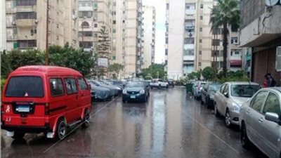 أمطار متوسطة و خفيفة تضرب محافظة الإسكندرية