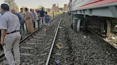 خروج 4 عربات من قطار ”الإسماعيلية - الإسكندرية” عن القضبان قبل محطة الزقازيق