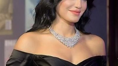 دارين حداد تخطف الأنظار بـ”لوك” مميز فى أحدث ظهور لها