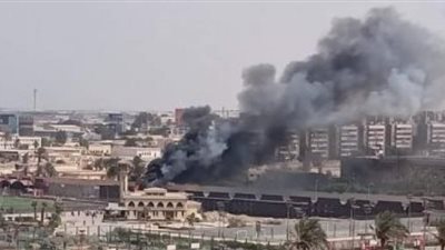 الحماية المدنية تسيطر على حريق بفرع الأهلى بمدينة نصر