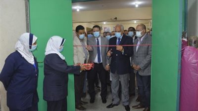 شاهد.. محافظ الجيزة يفتتح قسم العناية المركزة بمستشفى أوسيم المركزى