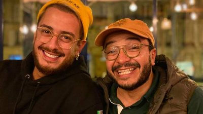 حسام داغر مهنئاً سعد لمجرد على ”عدى الكلام”: مكسر الدنيا يا معلم