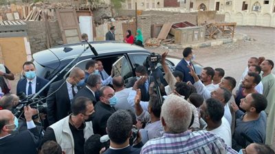 كواليس الجولة التفقدية للرئيس السيسى بمنطقة مساكن الرويسات بشرم الشيخ
