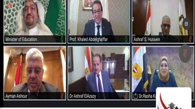 ننشر تفاصيل اجتماع وزير التعليم العالي ونظيره السعودي عبر الفيديو كونفرانس