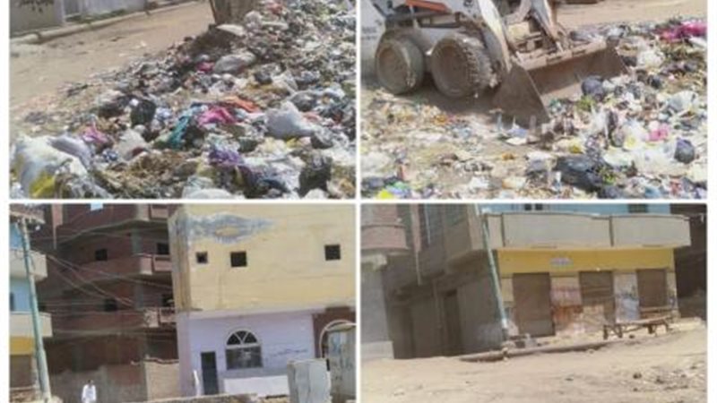 رفع المخلفات بأحياء