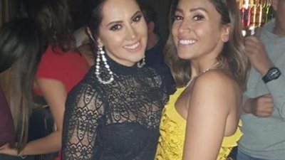 شاهد.. دينا الشربينى تحتفل بعيد ميلاد ياسمين رئيس